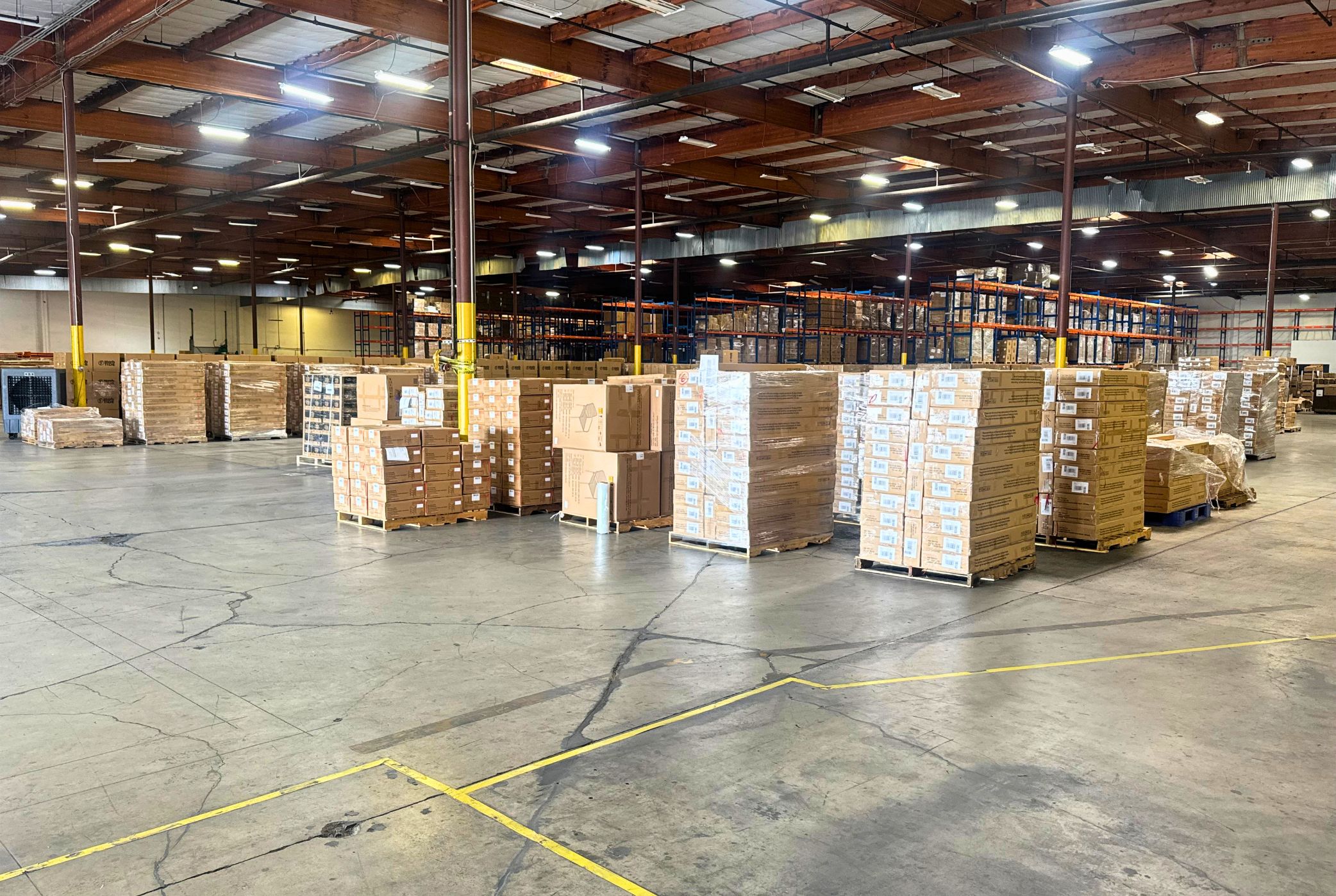 Cerritos CA-WCL warehouse floor plan – 1st floor