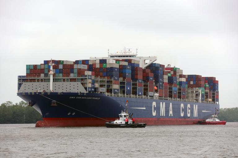 The Benjamin Franklin - CMA ship