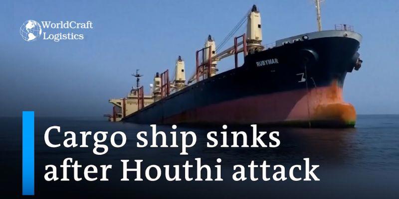 Cargo ship with 41000 tons of fertilizer sinks.jpg Cargo ship with 41000 tons of fertilizer sinks