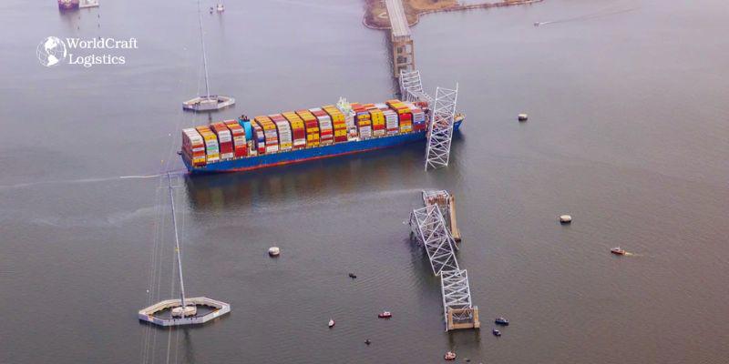 Baltimore bridge collapses after containership collision.jpg Baltimore bridge collapses after containership collision