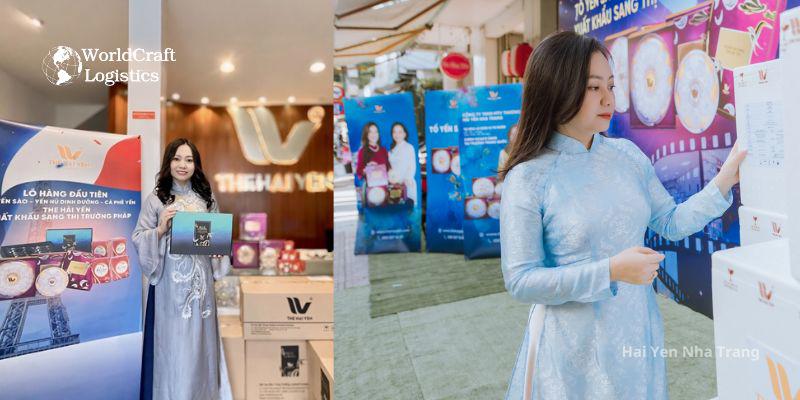 Hai Yen Nha Trang exports goods to France
