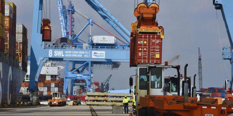 The container volume at the Port of New Orleans decreased in April.jpg The container volume at the Port of New Orleans decreased in April