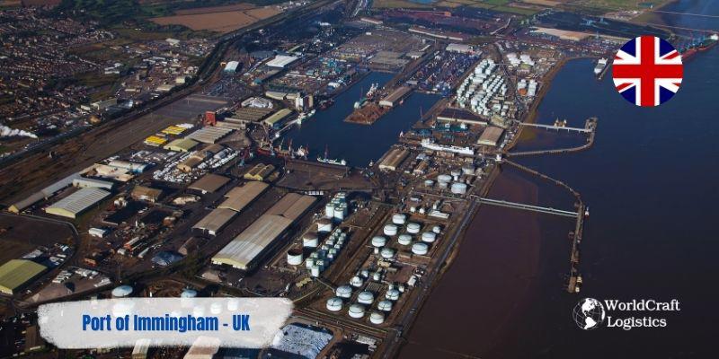 Port of Immingham.jpg Port of Immingham, United Kingdom