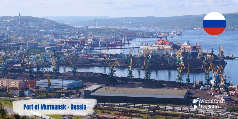 Port of Murmansk.jpg Port of Murmansk, Russia