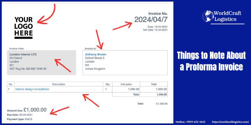 Things to Note About a Proforma Invoice.jpg Things to Note About a Proforma Invoice