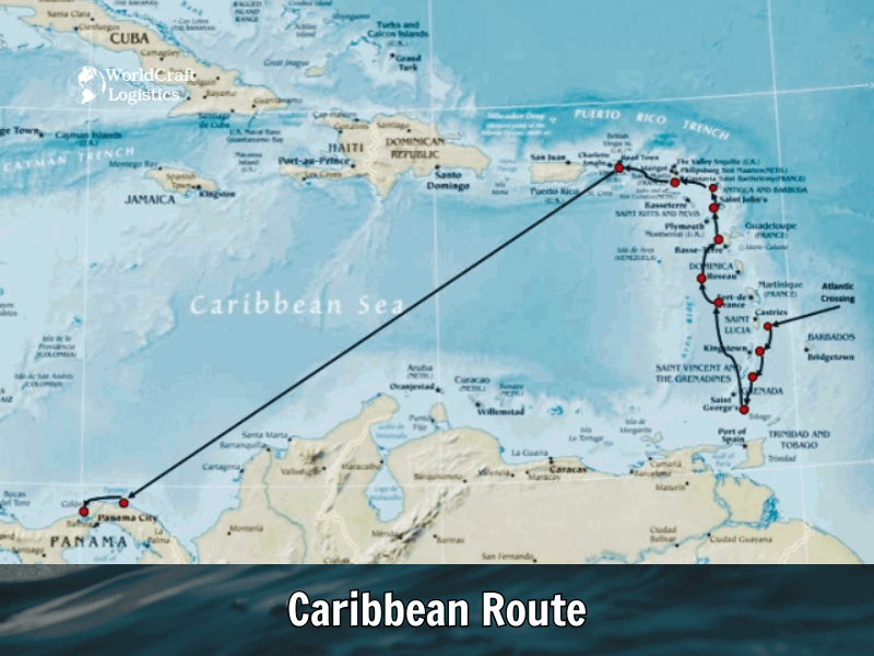 Caribbean Route.png Caribbean Route