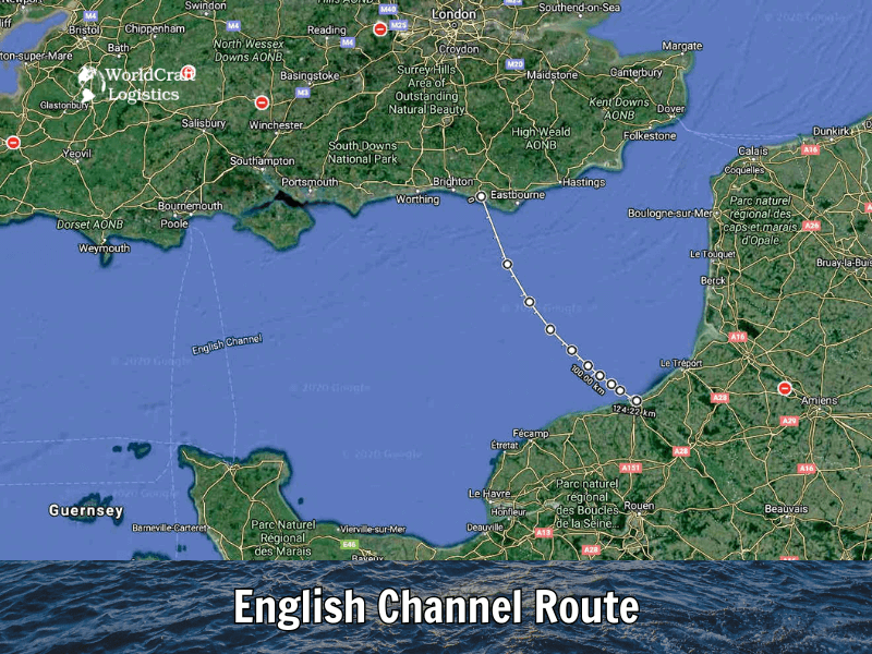 English Channel Route.png English Channel Route