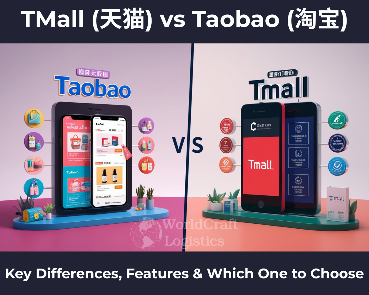 TMall vs Taobao.png TMall (天猫) vs Taobao (淘宝)