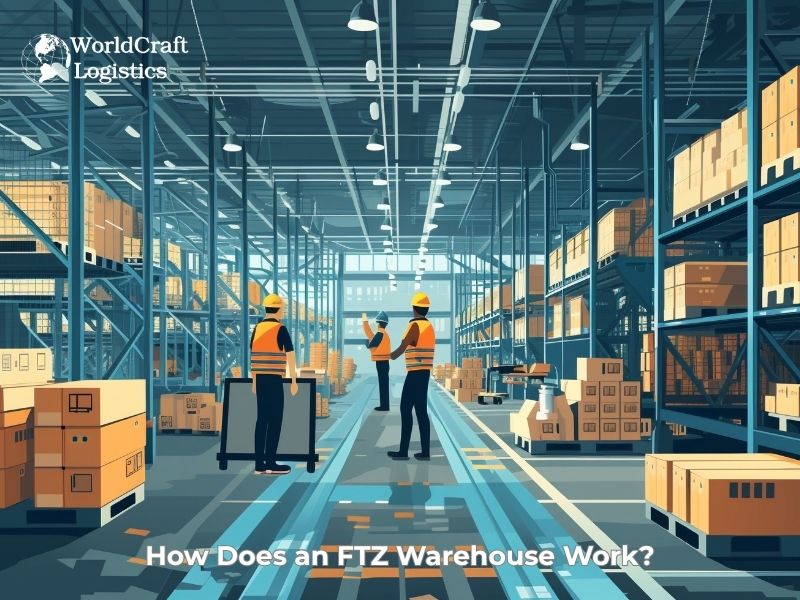 An FTZ warehouse isn’t just another storage option, it’s what separates companies that thrive in global trade from those crushed by import taxes and slow cash flow. Every dollar locked in duties is capital you could be using to grow. This guide from Worldcraft Logistics shows how the right Free Trade Zone (FTZ) strategy can turn customs delays, rising tariffs, and compliance stress into opportunities for significant savings and tighter supply chain control. What Is an FTZ Warehouse? A FTZ warehouse short for Foreign-Trade Zone warehouse is a specialized logistics facility located in a designated customs-free zone. In the eyes of customs authorities, goods stored in an FTZ warehouse are not considered to have officially entered the country’s commerce. As a result, import duties and tariffs do not apply until the goods leave the zone and enter the domestic market. These warehouses operate within free trade zones, also known as foreign trade zones in the United States and similar customs territories globally. Businesses use them to store, assemble, process, or distribute imported merchandise while deferring or reducing duties, taxes, and paperwork. Unlike traditional warehouses, FTZ warehouses are managed under strict customs oversight. Every shipment entering or exiting the facility is recorded through an inventory control system and reported to authorities yet the business benefits are substantial. With the right compliance procedures, companies can legally delay paying duties or even eliminate them entirely when re-exporting goods. This makes FTZ warehouses an essential asset for global manufacturers, importers, and supply chain professionals seeking to reduce customs costs and increase operational agility. *You may be wondering, are Foreign-Trade Zones and Free Trade Zones the same thing? They are essentially the same, but Foreign-Trade Zone is the specific term used in the US (with a hyphen), while Free Trade Zone is the common name used worldwide. FTZ Warehousing Services – Real Solutions for Global Importers In a global market reshaped by tariffs and unpredictable trade shifts, flexibility is the new currency. An FTZ warehouse gives importers exactly the ability to control when and how duties are paid, rather than letting customs dictate the pace. Instead of reacting to policy changes, companies operating within an FTZ act strategically, turning regulatory pressure into financial advantage. Facilities positioned near major U.S. ports, like those in Long Beach, deliver a rare blend of speed and savings. Businesses can store goods closer to entry points, cut drayage costs, and release cargo into the market at the optimal time, not just when duties are due. Worldcraft Logistics FTZ Warehouse Solutions At Worldcraft Logistics, we understand the financial strain importers face due to rising tariffs and unpredictable trade regulations. Our FTZ warehouse in Southern California provides a real, cost-effective solution for businesses that need to manage duties, taxes, and inventory more strategically. Our 100,000-square-foot FTZ-certified facility, located just 20 miles from the Port of Long Beach, CA, offers 6,000–7,000 pallet positions and full-service logistics support. This prime location helps companies reduce drayage costs, accelerate customs processing, and keep cargo moving efficiently through one of the busiest gateways in North America. Worldcraft Logistics’ foreign trade zone warehouse service allows importers to: Defer import duties and taxes until cargo exits the FTZ for U.S. distribution. Ease cash flow pressure by storing goods tax-free inside the zone. Meet supplier MOQs (Minimum Order Quantities) without incurring immediate customs costs. Consolidate shipments and streamline operations to lower administrative expenses. Few logistics providers in the United States operate a true FTZ-certified warehouse, making this service both rare and valuable. For companies looking to stay competitive during ongoing trade challenges, Worldcraft Logistics’ FTZ warehouse offers a proven way to protect cash flow, minimize risk, and strengthen supply chain efficiency. How Does an FTZ Warehouse Work? An FTZ warehouse operates as a secured zone under customs supervision, where imported goods can be stored, handled, or processed without triggering immediate duty payments. The core advantage lies in its customs treatment: the warehouse is considered “outside” the national customs territory for tariff purposes even though it’s physically located within the country. Here’s how the process works: Step #1: Goods Arrive at the FTZ Warehouse When shipments arrive at the port of entry, instead of filing a standard customs entry, importers file an FTZ admission using forms like CBP Form 214 in the U.S. This allows the merchandise to be transferred directly to the FTZ warehouse without paying duties or taxes upfront. Step #2: Inventory Management Inside the Zone Once inside the FTZ warehouse, goods are tracked by a customs-compliant inventory control system (ICS). The system records all product movements, storage status, and processing actions. This real-time oversight is essential for maintaining compliance and audit readiness. Step #3: Operations Within the FTZ Businesses can conduct a wide range of activities inside the foreign trade zone warehouse from simple storage to advanced operations like repackaging, testing, labeling, or full assembly and manufacturing. These value-added activities do not alter the customs status of the goods. Step #4: Entry to Domestic Market or Export When goods leave the FTZ warehouse for domestic sale, the importer submits a formal customs entry and pays the applicable duties at that point. However, if the goods are re-exported from the FTZ, no duties are paid at all, effectively eliminating tariff exposure for export-oriented inventory. Step #5: Weekly Entry Filings and Duty Savings Many FTZ operators consolidate multiple shipments into a single weekly customs entry. This reduces Merchandise Processing Fees (MPF), paperwork, and administrative costs, a major benefit for high-volume shippers. In essence, a well-managed ftz warehouse allows companies to defer customs duties, streamline operations, and strategically handle inventory without locking up capital in upfront tax payments. The flexibility it offers is especially valuable in industries with complex global sourcing, changing duty rates, or export-heavy strategies. Key Benefits of Using an FTZ Warehouse 1. Duty Deferral and Reduction The most prominent advantage of an FTZ warehouse is the ability to delay import duties until goods leave the zone for domestic use. This deferral frees up working capital that would otherwise be tied up in taxes and tariffs. In many cases, companies may also qualify to pay a lower duty rate on finished goods instead of their components—a strategy known as tariff inversion. 2. Duty Elimination on Re-Exports If goods stored in an FTZ warehouse are re-exported to another country, no duties or taxes are ever paid. For businesses with large outbound shipments, this represents a major savings opportunity and allows international inventory to flow through the U.S. or other FTZ-enabled countries without customs cost exposure. 3. Weekly Entry Consolidation Companies using an FTZ warehouse can consolidate all shipments received during a week into one customs entry filing. This dramatically reduces Merchandise Processing Fees (MPF) and lowers administrative overhead, particularly for high-volume importers. 4. In-Zone Manufacturing and Value-Added Services Unlike bonded warehouses, FTZ warehouses allow operations such as repackaging, assembly, labeling, testing, and even full-scale manufacturing—provided these are approved by customs authorities. These in-zone activities allow firms to customize products for specific markets without triggering immediate duty liabilities. 5. Unlimited Storage Time FTZ warehouses do not impose statutory time limits on how long goods can be stored. This makes them ideal for long-term inventory staging, seasonal stockpiling, or situations where importers await regulatory clearance (e.g., FDA or USDA approval) before distribution. 6. Lower Compliance and Security Risks Operating within an FTZ warehouse enhances compliance by centralizing customs oversight and improving traceability. Facilities must meet strict security and inventory control standards, which often align with global best practices and may support C-TPAT or ISO certifications. 7. Tax Advantages and Local Incentives In many jurisdictions, goods held in an FTZ are exempt from certain state or local inventory taxes. Additionally, some foreign trade zones offer business incentives, such as reduced property taxes or access to infrastructure subsidies for companies that locate their warehouses within zone boundaries. An ftz warehouse isn’t just a customs loophole it’s a strategic tool that enables importers and manufacturers to optimize duty costs, improve logistics flexibility, and strengthen operational control. For businesses engaged in global trade, especially those moving high volumes or performing in-country transformation, these benefits can be transformative. FTZ vs. Bonded Warehouse: What’s the Difference? Choosing between an FTZ warehouse and a bonded warehouse is a crucial decision for importers, exporters, and manufacturers. While both offer customs duty deferral, their functions, regulatory requirements, and strategic advantages are very different. Below is a side-by-side comparison to help you understand the key distinctions between these two warehouse types: Feature FTZ Warehouse (Foreign Trade Zone) Bonded Warehouse (Customs Bonded) Customs Status Considered outside customs territory for duty purposes. Inside customs territory, but goods are under customs control. Duty Payment Timing Duties are paid only when goods enter domestic commerce. Duties are paid at withdrawal for domestic use. Duty on Re-Exports No duties paid if goods are exported from the FTZ. Eligible for duty drawback if re-exported (requires claim process). Tariff Inversion Allowed? ✅ Yes – pay duty on finished product if rate is lower than components. ❌ No – must pay based on original imported component rates. Permitted Activities Full manufacturing, repackaging, testing, labeling, kitting (requires customs approval). Limited to storage, inspection, preservation, and minimal handling. Storage Time Limit Unlimited – goods can remain indefinitely in the zone. Typically 5 years maximum in most countries (e.g., U.S., EU). Weekly Entry Consolidation ✅ Yes – file one customs entry per week (reduces fees). ❌ No – separate entries for each shipment or withdrawal. Ideal Use Case High-volume imports, manufacturing, re-exports, cost savings. Short- to mid-term storage, moderate volume, duty deferral. Compliance Complexity Higher: requires activation approval, inventory systems, audits. Moderate: requires license, bond, customs inspections. Tax Incentives Often eligible for state/local tax exemptions (varies by jurisdiction). Typically subject to local taxes once goods are imported. Which Is Better: FTZ Warehouse or Bonded Warehouse? The best option depends on your business goals: Choose a bonded warehouse if your needs are short-term storage, simple duty postponement, or if you're handling occasional imports with minimal processing. Choose an FTZ warehouse if you're dealing with high-volume international trade, require in-zone manufacturing, or aim to re-export goods with maximum customs and tax savings. Both types have unique regulatory frameworks. However, the ftz warehouse offers more flexibility and long-term strategic advantages particularly for global logistics operations that involve frequent importing, exporting, and value-added services. How to Set Up and Operate an FTZ Warehouse Setting up an FTZ warehouse involves a structured process governed by customs authorities. Businesses must first obtain approval for zone designation from a national or regional Free Trade Zone Board. Once the location is approved, the operator applies for customs activation, which includes submitting security plans, inventory control procedures, and compliance documentation. After inspection and approval, the facility officially operates as an FTZ warehouse, allowing the company to import goods under deferred-duty status. Operating an ftz warehouse requires strict adherence to customs regulations. Businesses must maintain a real-time inventory control system that records every product’s entry, movement, and exit within the zone. Routine audits, precise documentation, and staff training are critical for compliance. Many companies partner with experienced logistics providers who already manage FTZ-approved facilities, reducing setup time, cost, and administrative risk while allowing faster access to trade benefits. Update Taxes and Customs Regulations for FTZ Warehouses 1. Core Tax and Customs Benefits These benefits are fundamental to both the U.S. FTZ program and general international Free Trade Zone models: Key Tax & Customs Benefit Detailed Explanation Relevant Regulation (U.S.) Duty Deferral Customs duties and Federal Excise Taxes are deferred (postponed) until the imported goods physically leave the FTZ and enter the domestic U.S. commerce. 19 U.S.C. 81c (FTZ Act) Duty Exemption Foreign goods imported into the FTZ and subsequently re-exported out of the country are exempt from U.S. duties entirely. 19 CFR Part 146 Duty Reduction (Inverted Tariff) Manufacturers can choose to pay the duty rate of the finished product or the duty rate of the component parts, whichever is lower. This is especially beneficial when the tariff on the finished item is less than the sum of the tariffs on its imported components. FTZ Act and FTZ Board Rules Merchandise Processing Fee (MPF) Reduction FTZ users can file a single weekly customs entry for all shipments entering U.S. commerce, instead of an entry for each shipment. Since the MPF is capped per entry, this drastically reduces the total fees paid. CBP Entry Procedures (Weekly Entry) No Duties on Waste/Scrap Any imported merchandise that is scrapped, spoiled, or results in waste during processing or manufacturing within the FTZ is not subject to duty. CBP Regulations (Manipulation/Destruction) Unlimited Storage Merchandise can be stored in an FTZ for an unlimited period of time (unlike Customs Bonded Warehouses, which have time limits). CBP Regulations 2. Merchandise Status (U.S. FTZ Specific) When merchandise enters a U.S. FTZ, it is assigned a status that determines its tariff treatment upon leaving the zone: Privileged Foreign (PF) Status: The duty rate is locked in based on the condition and value of the goods at the time of admission into the FTZ. (Mandatory for goods subject to Anti-Dumping/Countervailing Duties). Nonprivileged Foreign (NPF) Status: The duty rate is determined based on the condition and value of the goods at the time of entry into U.S. commerce. This is the preferred status for utilizing the Inverted Tariff benefit. Domestic Status: Goods produced in the U.S. or foreign goods on which all duties and taxes have already been paid. Disclaimer: This information is a summary for general reference. Tax and customs regulations are highly specific and vary significantly by country. For precise legal and operational guidance, you must consult the official government sources (e.g., U.S. Customs and Border Protection or the relevant Customs Authority in the specific country) or seek advice from a qualified customs or tax professional. FAQs About Free Trade Zone Warehouses 1. Who can use an FTZ warehouse? Importers, exporters, and manufacturers who deal with global shipments can use FTZ warehouses. They are particularly valuable for businesses that import large volumes of goods, re-export products, or operate near major ports like Long Beach, Los Angeles, or Houston. 2. Where are FTZ warehouses located in the U.S.? FTZ warehouses are usually located near major seaports, airports, and logistics hubs to support international trade. For example, Worldcraft Logistics operates a certified FTZ warehouse just 20 miles from the Port of Long Beach, California, strategically positioned to reduce drainage costs and speed up delivery. 3. Can an FTZ warehouse help my business save money? Yes. By delaying import duties and reducing fees through weekly entry filings, an ftz warehouse improves cash flow and lowers operational costs. Companies can also save on inventory taxes and take advantage of tariff inversion when manufacturing inside the zone. 4. How can I start using an FTZ warehouse? You can partner with an FTZ-certified logistics provider like Worldcraft Logistics. Their team manages customs activation, compliance, and reporting allowing your company to enjoy all FTZ benefits without handling complex administrative requirements. 5. How much does it cost to use an FTZ warehouse? One-time setup / zone activation fees: approx. US $3,000 – US $15,000+ Annual user/maintenance fees: approx. US $5,000 – US $20,000+ Storage/handling fees: US $33/month Customs processing/entry savings: For example one provider cited reducing MPF from ~$1.9 M/year to ~$26 k/year in a scenario by consolidating shipments in an FTZ. The cost of using an ftz warehouse depends on several factors: location, storage volume, handling frequency, and whether value-added services (like assembly or labeling) are needed. In the U.S., businesses also pay a one-time customs activation fee and an annual user fee. However, these expenses are often outweighed by savings from deferred duties, reduced processing fees, and lower inventory taxes. (Information about price range is for reference only) 6. Can small businesses benefit from FTZ warehouses? Yes. Small and mid-sized importers can gain significant advantages from foreign trade zone warehouses by partnering with a certified FTZ operator. Shared or third-party FTZ warehouses allow smaller businesses to enjoy the same duty savings and compliance benefits without bearing the full cost of establishing their own zone. 7. Are FTZ warehouses only available in the United States? No. The FTZ model exists worldwide under various names Free Trade Zones, Special Economic Zones (SEZs), or Freeports. Countries such as China, Singapore, and the UAE have similar programs designed to attract investment, support re-export trade, and provide tax incentives. The U.S. Foreign-Trade Zone program, however, remains one of the most structured and widely used globally. 8. Does using an FTZ warehouse affect product quality or packaging? Not at all. Goods inside an ftz warehouse can be stored, inspected, or repackaged according to quality control standards. Many facilities provide clean, temperature-controlled storage and professional handling services, ensuring that products remain in top condition while awaiting domestic release or export. 9. Can an FTZ warehouse help with supply chain delays? Yes. FTZ warehouses help companies store critical inventory closer to distribution points without paying duties upfront. This setup gives importers more control over when to clear customs, which can help reduce backlogs and maintain consistent product availability even during port congestion or shipping disruptions. 10. What types of products are suitable for FTZ warehousing? FTZ warehouses are ideal for industries with high-duty products or global supply chains such as electronics, automotive parts, apparel, industrial machinery, and consumer goods. Any business that frequently imports components or finished products and wants to optimize tax and compliance costs can benefit from FTZ storage.