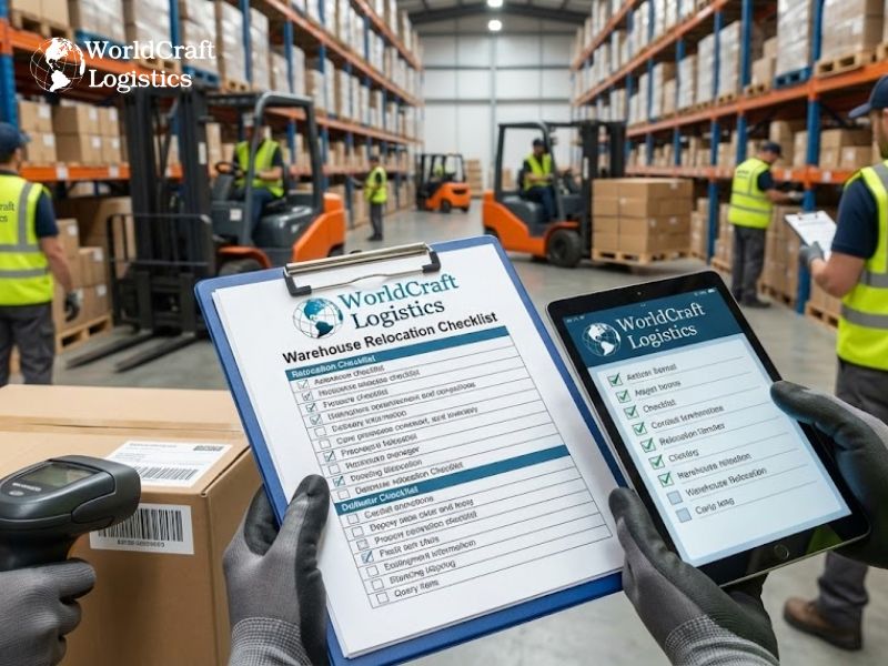 Warehouse Relocation Checklist & Inventory Control