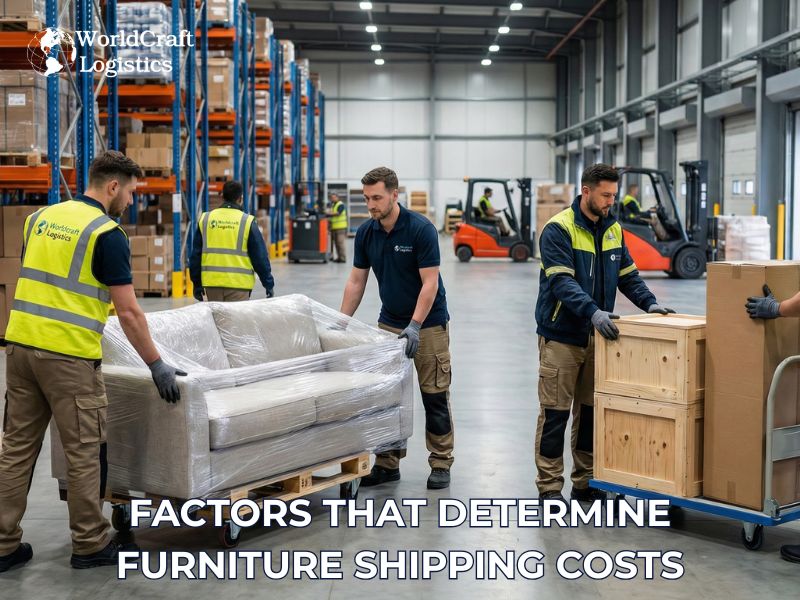 Factors That Determine Furniture Shipping Costs
