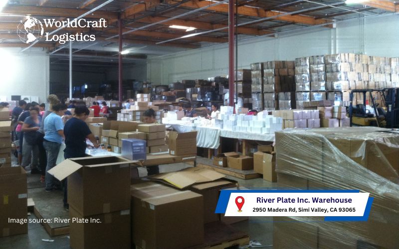 River Plate Inc warehouse in California.jpg
